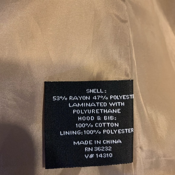 giacca Gallery Tan Coat Womens XL - Picture 7 of 7